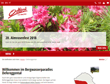Tablet Screenshot of defereggental.org
